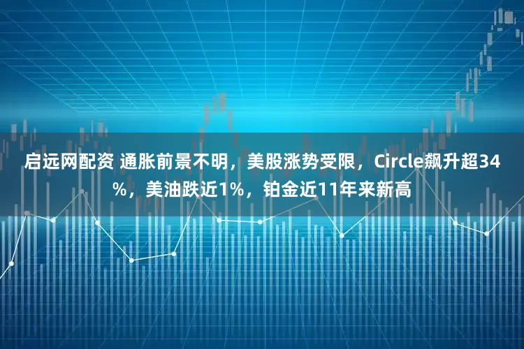 启远网配资 通胀前景不明，美股涨势受限，Circle飙升超34%，美油跌近1%，铂金近11年来新高