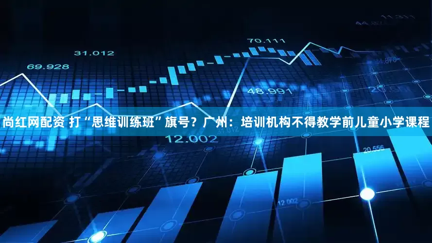 尚红网配资 打“思维训练班”旗号？广州：培训机构不得教学前儿童小学课程
